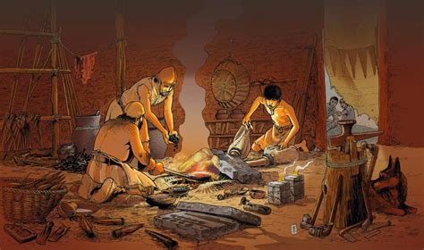 renaissance era housing of a metal worker|renaissance metallurgy history.